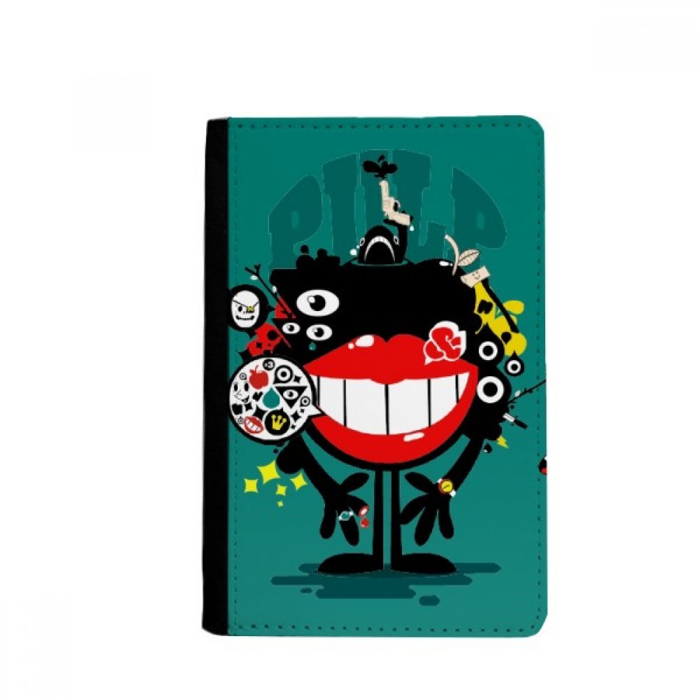 DIYthinker Universe And Alien Monster Passport Holder Notecase Burse Wallet Cover Card Purse