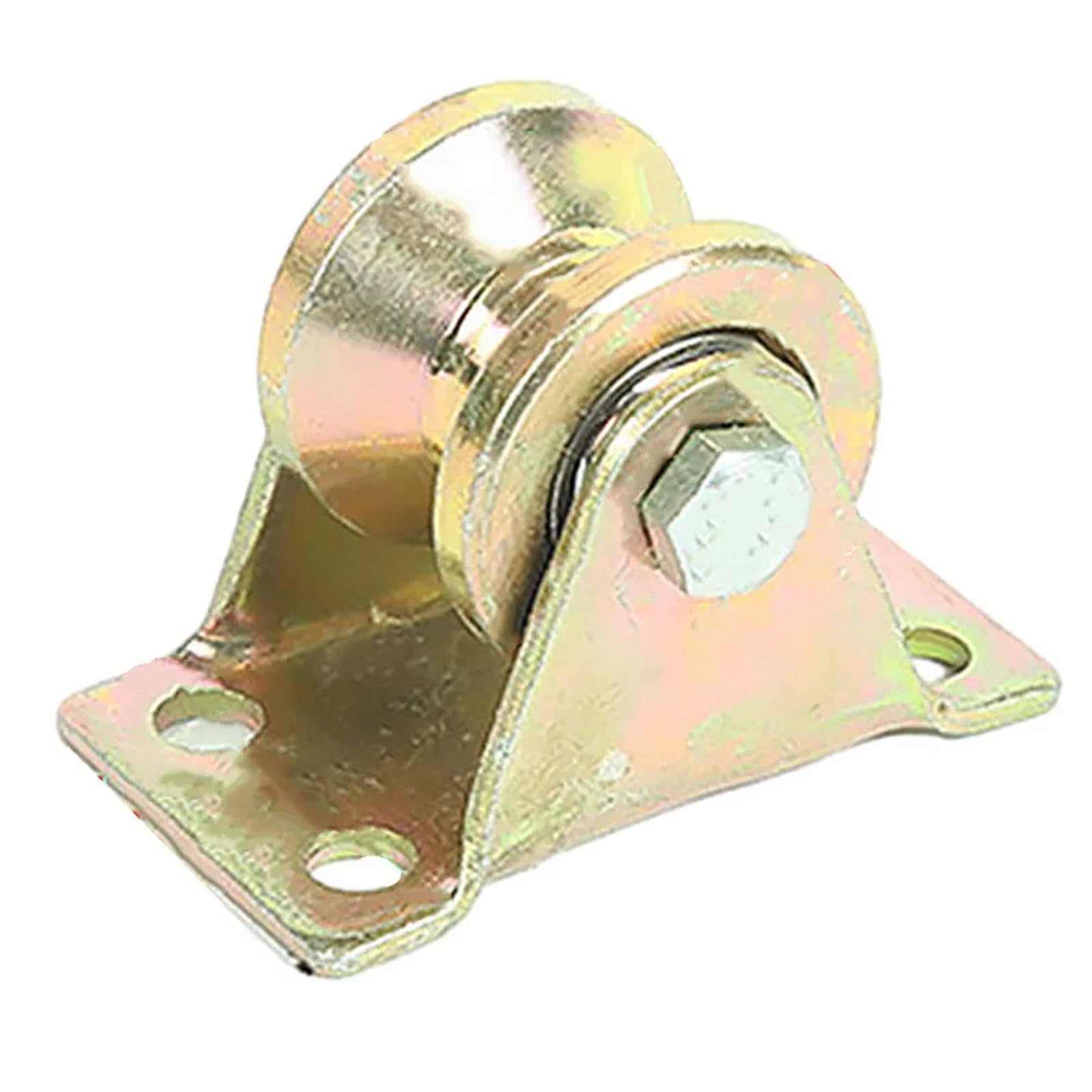 Polea De Acero Inoxidable Polea de riel de 3 piezas, polea de cable de acero for cuerdas, polea de cable de 1 a 8 mm con 2 rodamientos de bolas, polea for puerta corrediza, puerta y ventana Para Exter