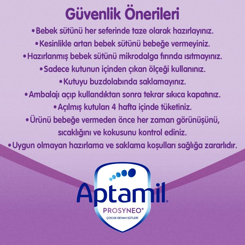 Aptamil Prosyneo 1 Bebek Sütü 400 Gr x 3
