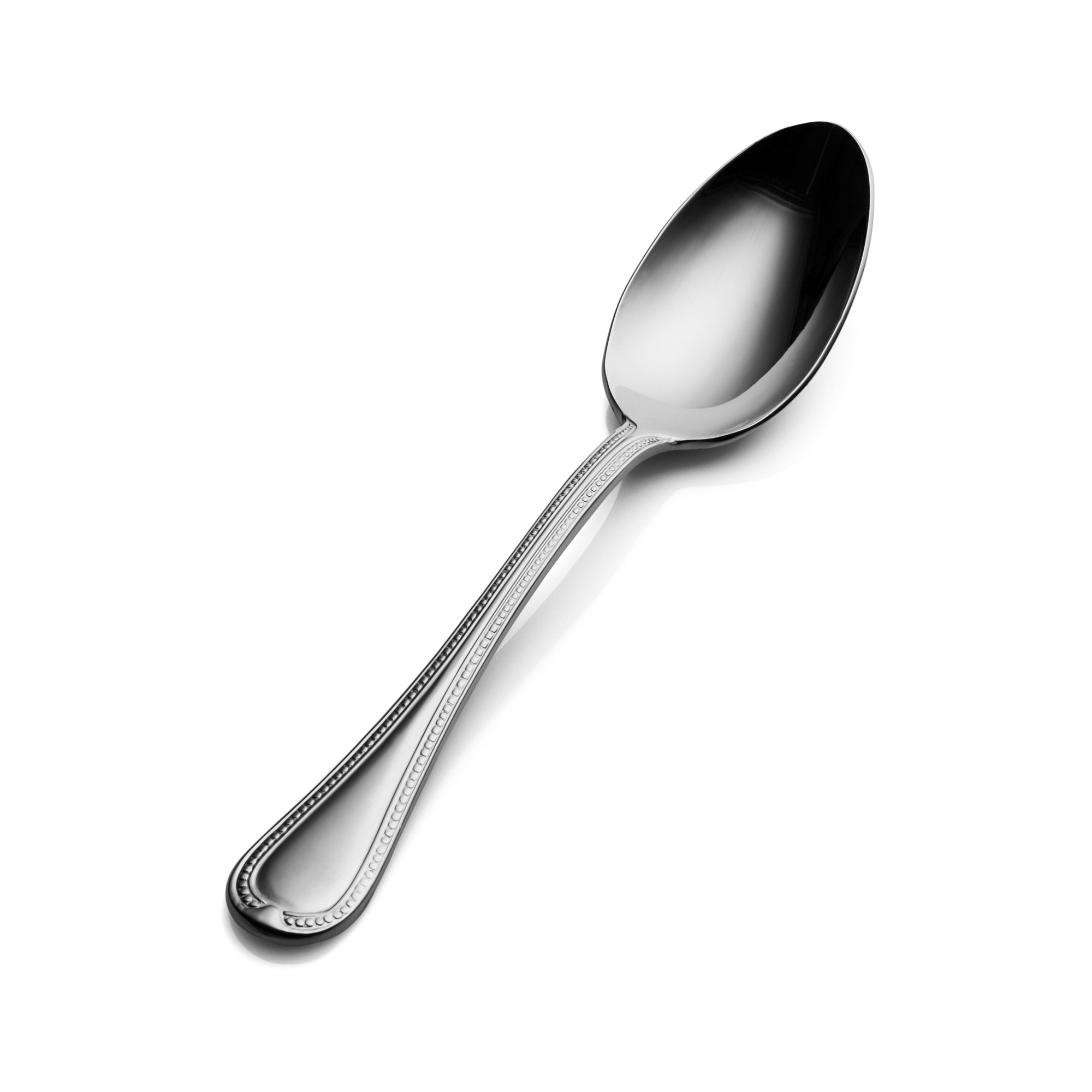 Bon Chef S703 Stainless Steel 18/8 Bolero Soup/Dessert Spoon, 7-13/64
