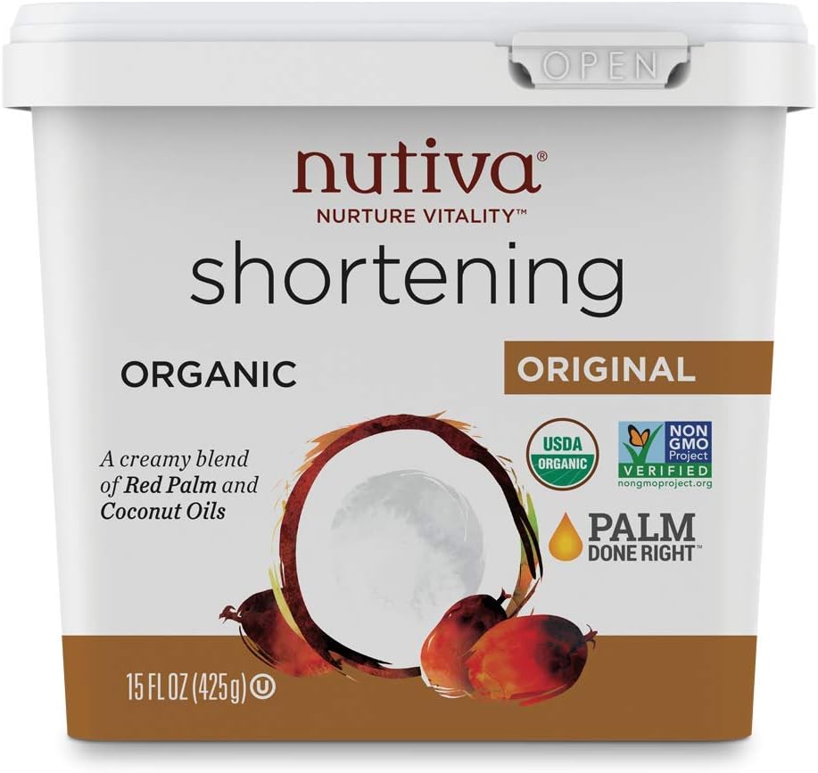 Nutiva, Shortening Classic Organic, 15 Fl Oz
