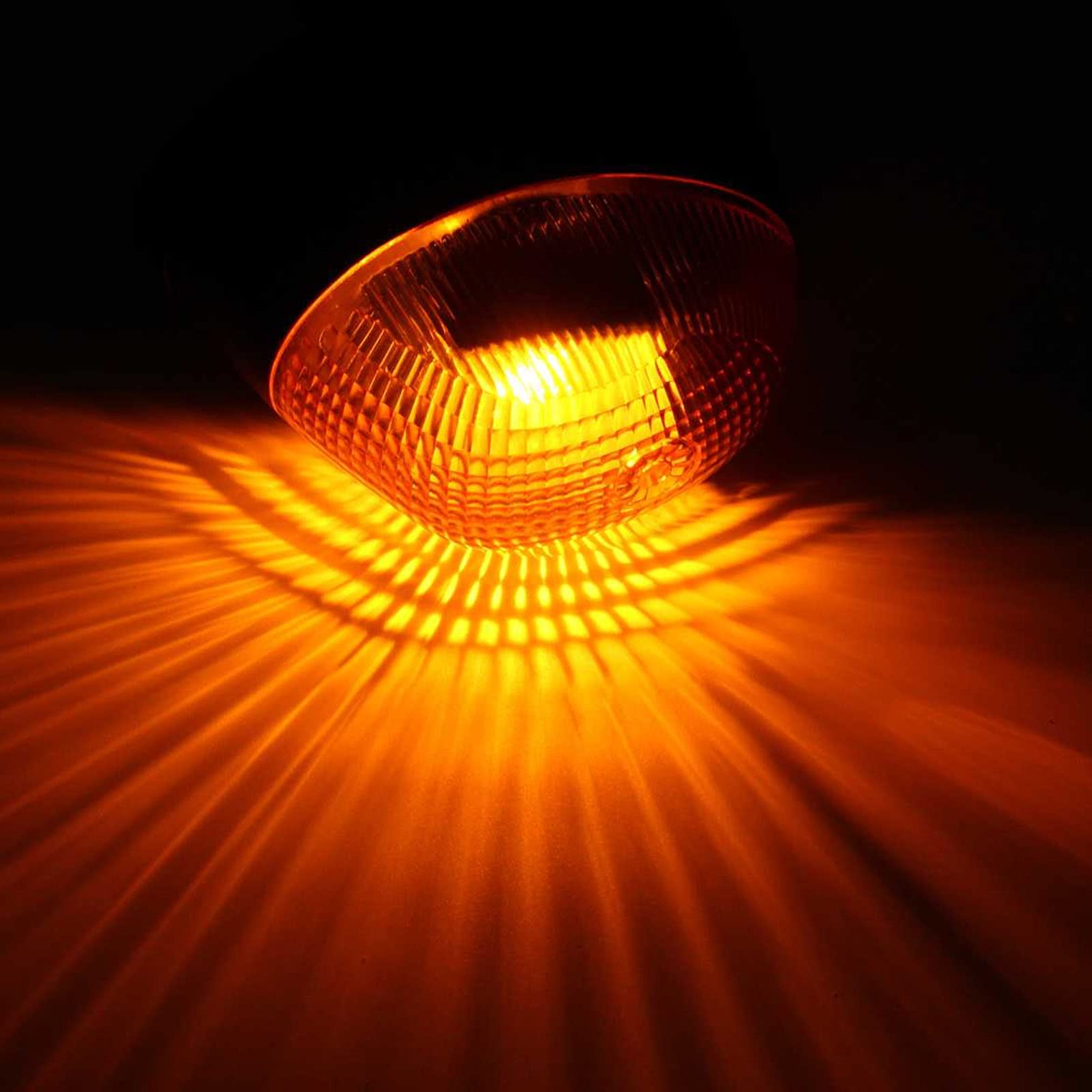 Qiilu Indicatore Luminoso di Posizione, Luci di Posizione a Destra 1202148 Indicatore Luminoso Laterale per TRANSIT MK6 MK7 2000-2014