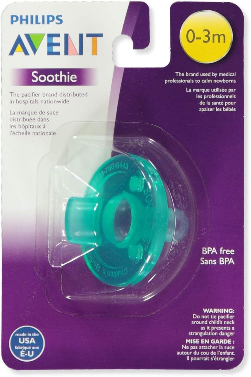 Philips Avent Green Soothie Pacifier 0-3 Months