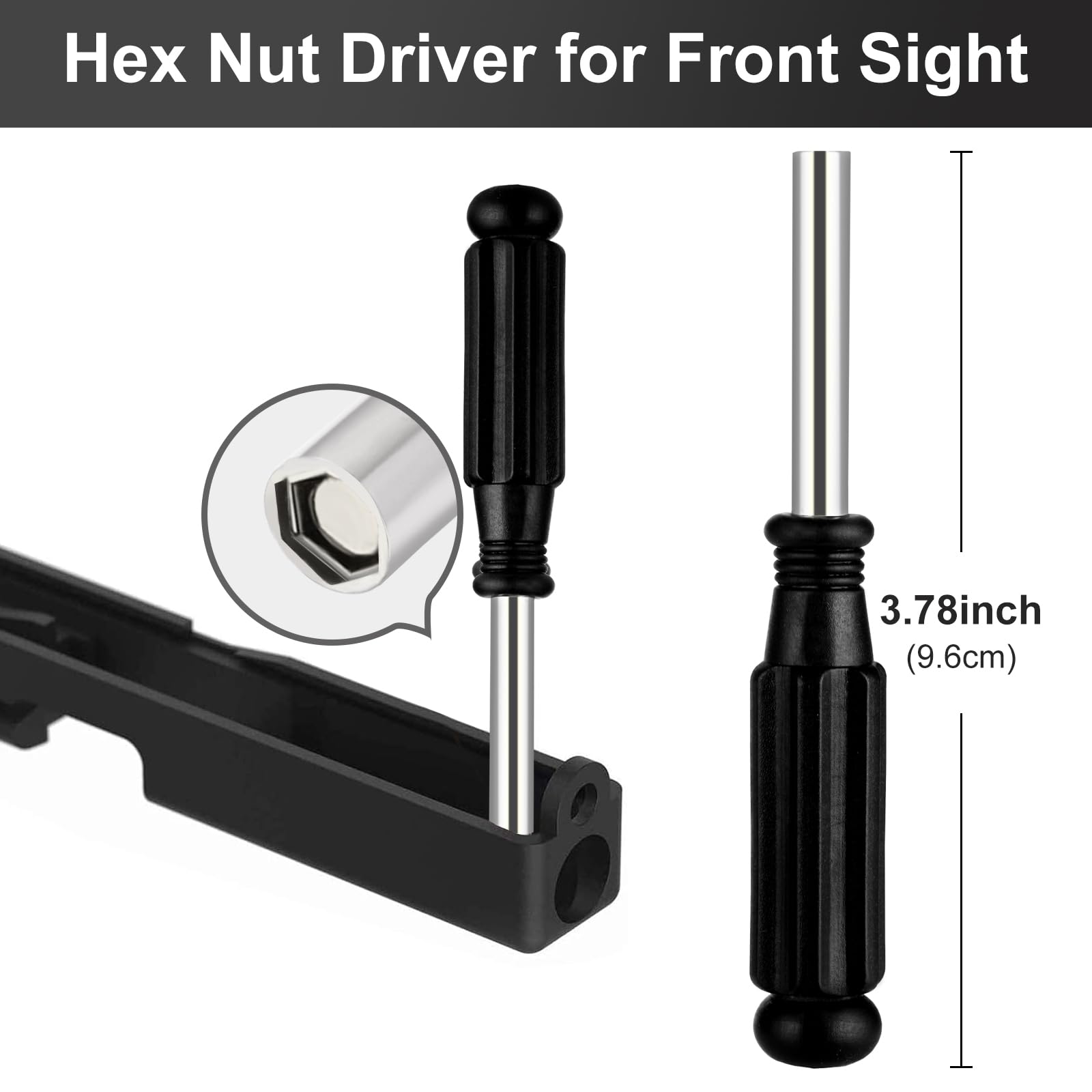 Glock Punch Tool Kit - Nylon Drift Punches -2 Glock Punch Tool Kit - Nylon Drift Punches -2