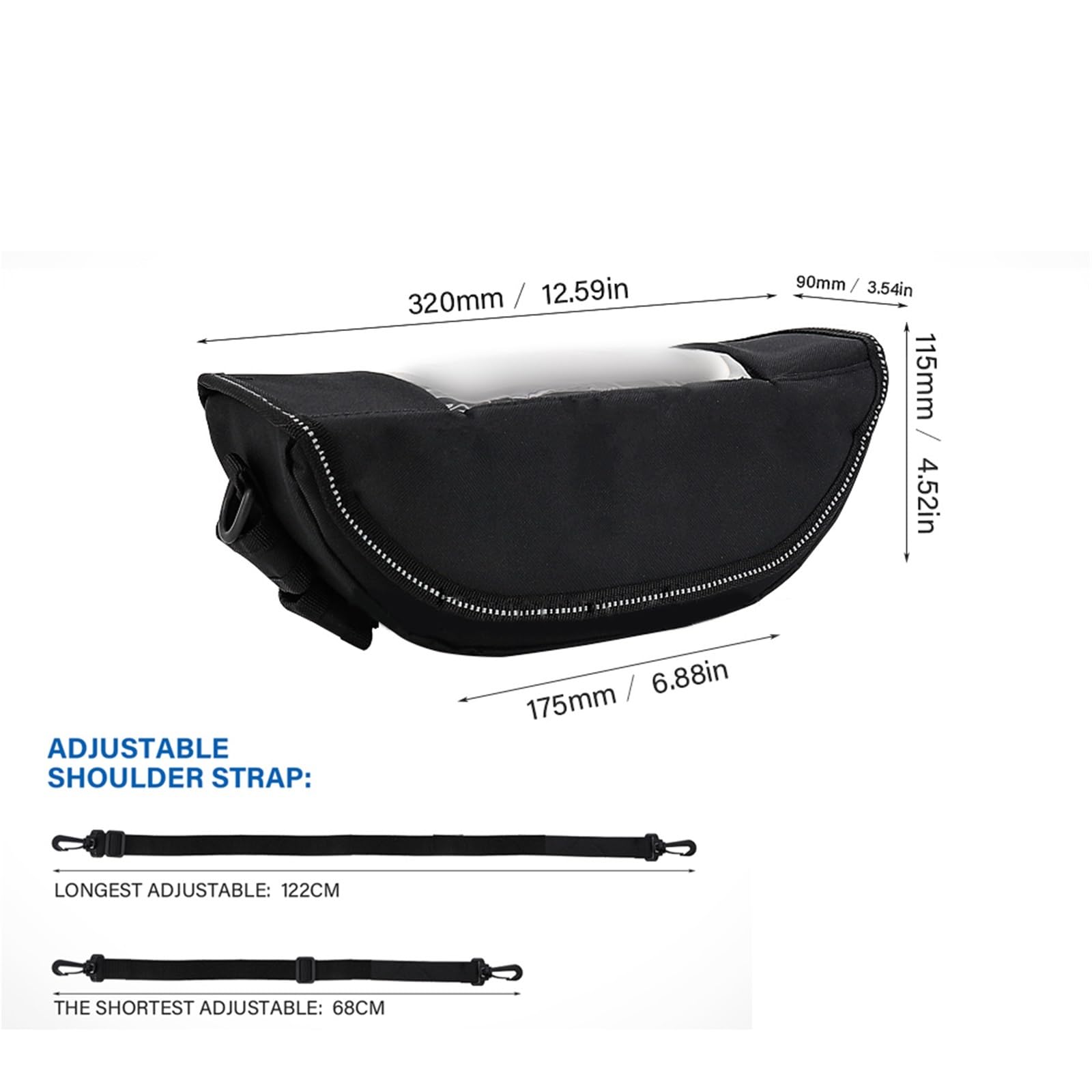 Borsa Impermeabile Per Ducati Multistrada V4S 950 950S 1200 1260 1260S Grand Tour Da Manubrio Per Attrezzi Viaggio
