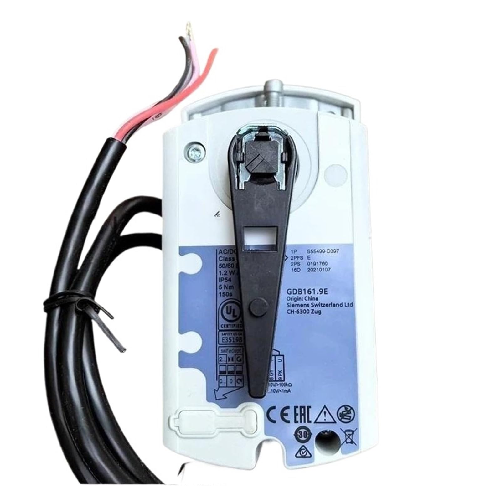 ZVQYSGIW GDB161.9E 24V regulating type 5NM Air valve actuator