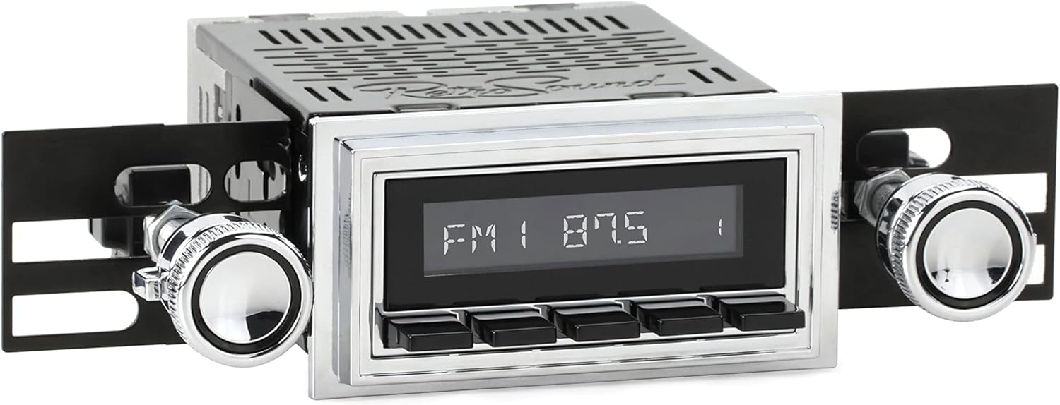 Retro Manufacturing LCB-126-08-80-B Long Beach Radio (1967-68 Ford Mustang)