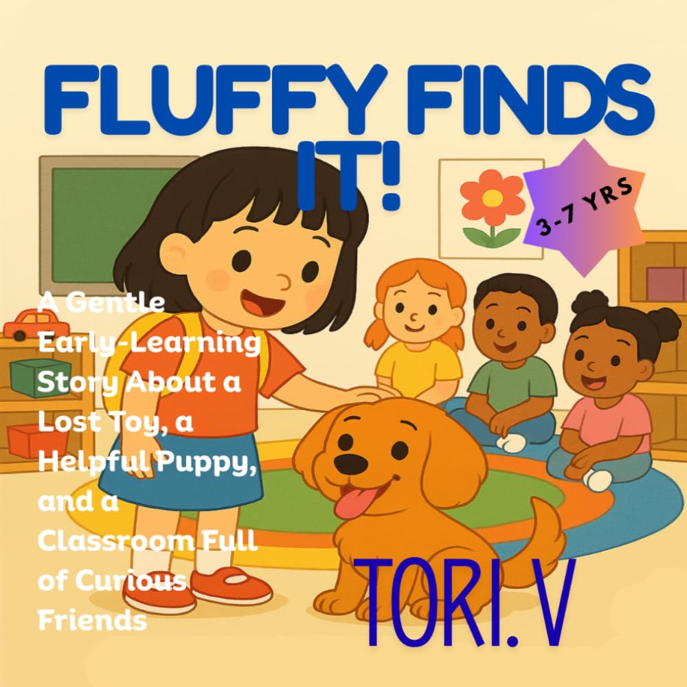 Fluffy Finds It!: A Gentle Early‑Learning Story About a Lost Toy, a Helpful Puppy, and a Classroom Full of Curious Friends