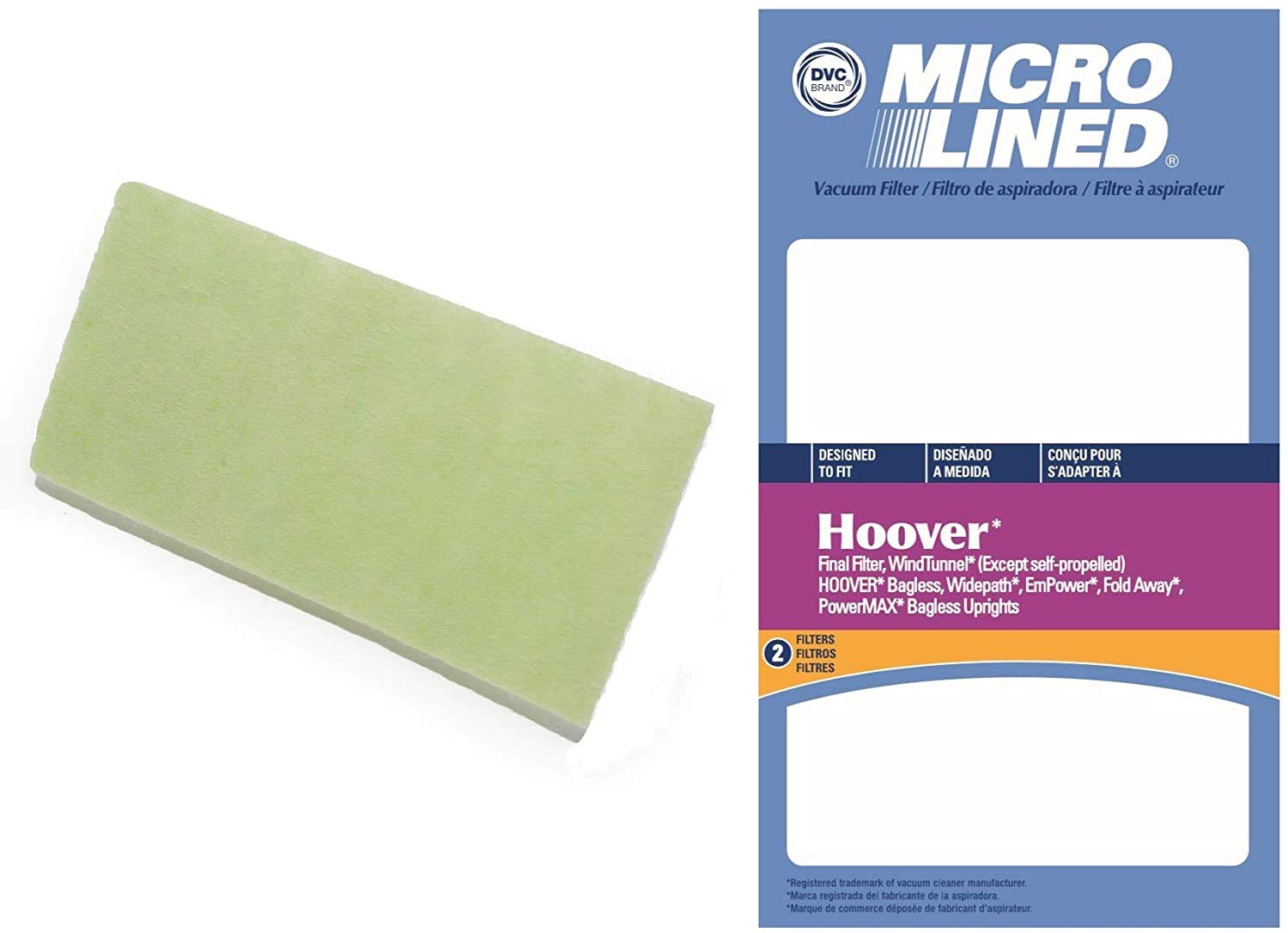 DVC Replacement Final Vacuum Filter 