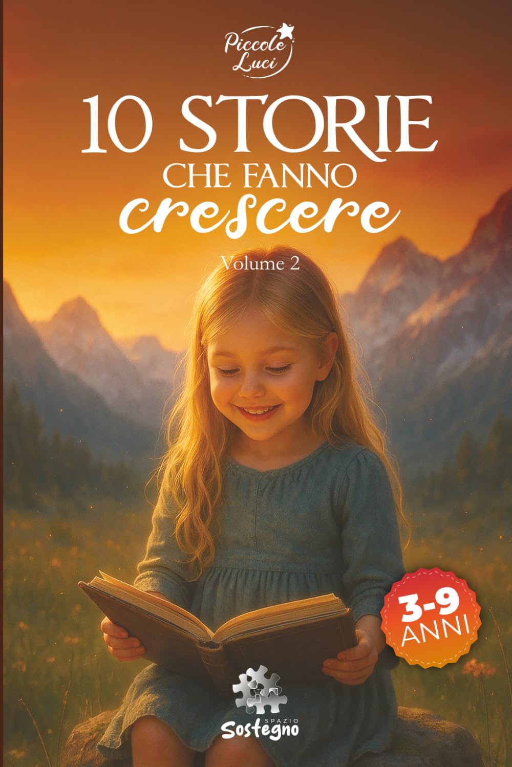 10 Storie che fanno crescere - Vol. 2: Racconti motivazionali per bambini dai 3 ai 9 anni sull'autostima, la gentilezza e il coraggio di credere in sé stessi. (Piccole Luci)