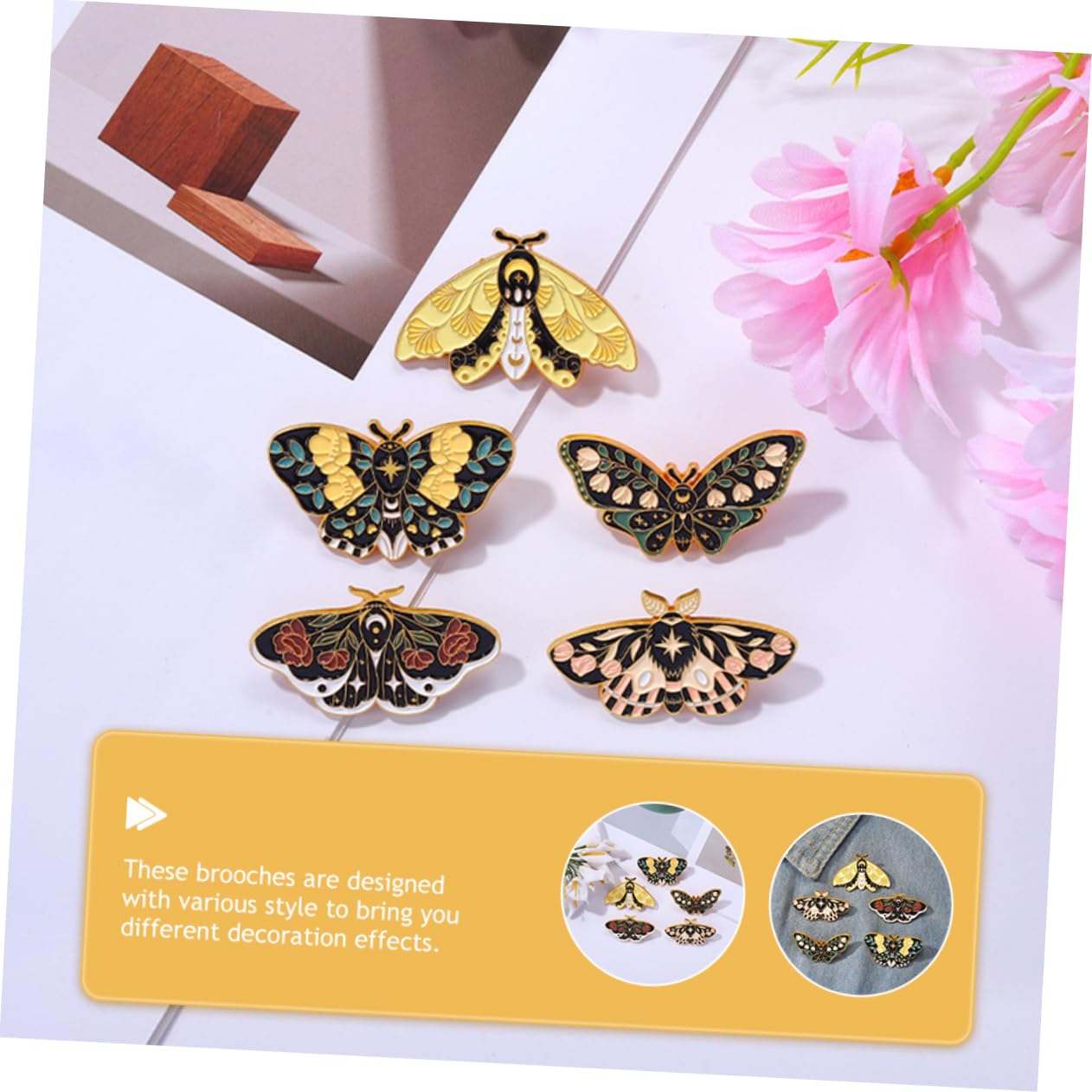 GALPADA 25stücke Teiliges Set Schmetterlings Broschen Bunte Emaille Anstecknadeln Für Kleidung Taschen Und Hüte Retro-insekten-design Für Accessoires Und