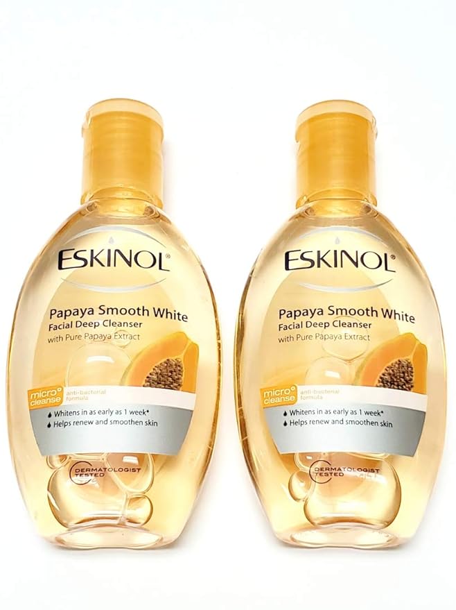 Eskinol Papaya Smooth White Facial Deep Cleanser w/Pure