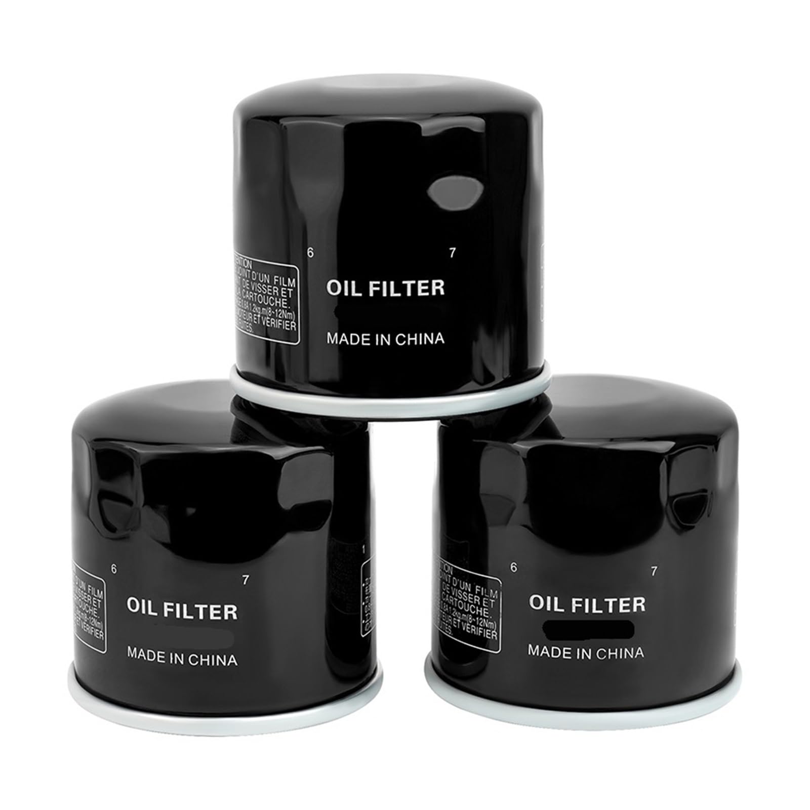 Filtro olio for moto Compatibile per HONDA GL1800 GL1800A GL1800B GL1800HP GL1800HPN GL1800HPNA GL1800HPNM GL1800P GOLD WING ABS DELUXE PA | 2 Pieces