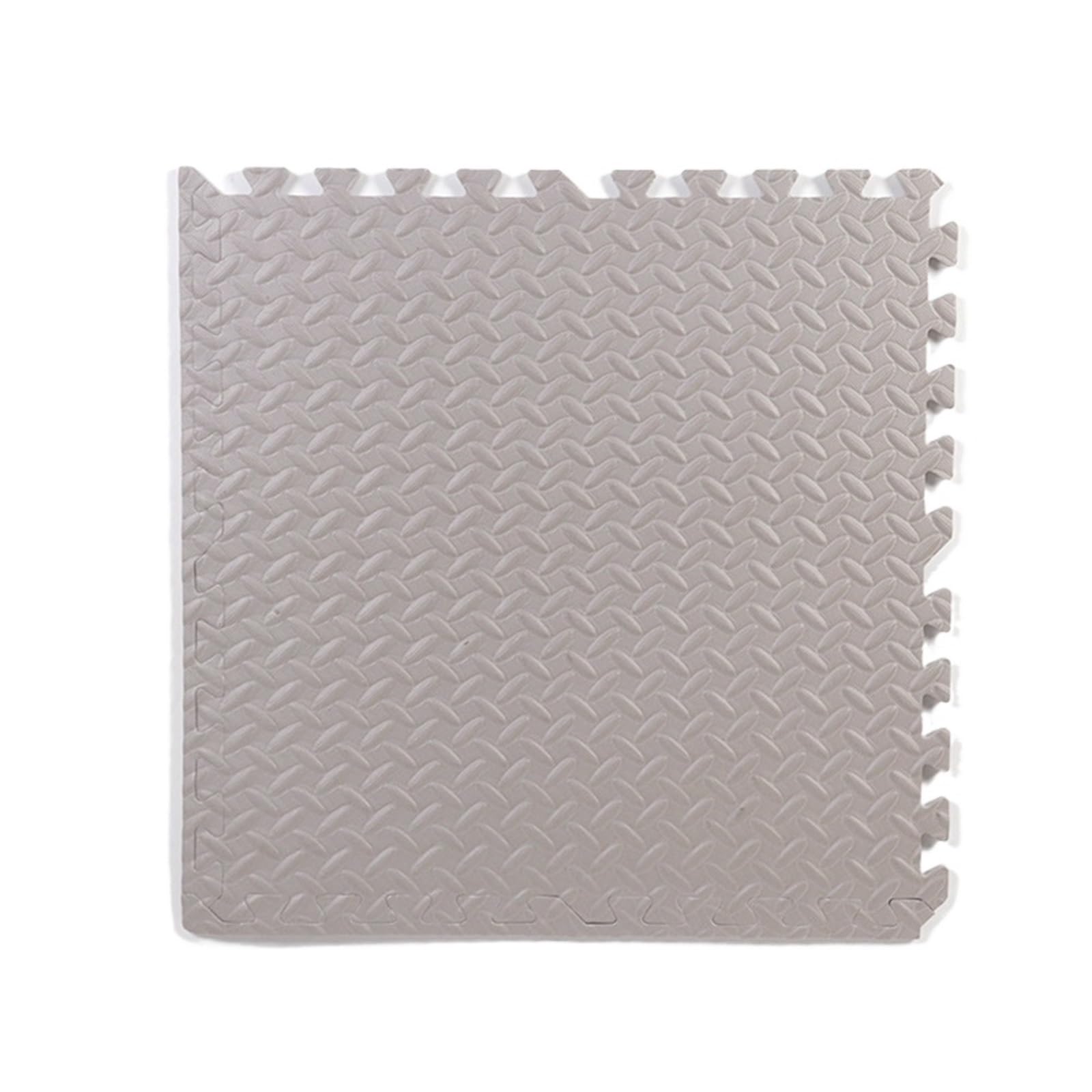 Esterilla Fitness Puzzle Colchoneta de Gimnasio Eva Puzzle Gimnasio Suelo Sala de Deportes Colchoneta de Espuma Juego de Espuma Enclavamiento Fitness(Gray,24pcs-30x30cm)