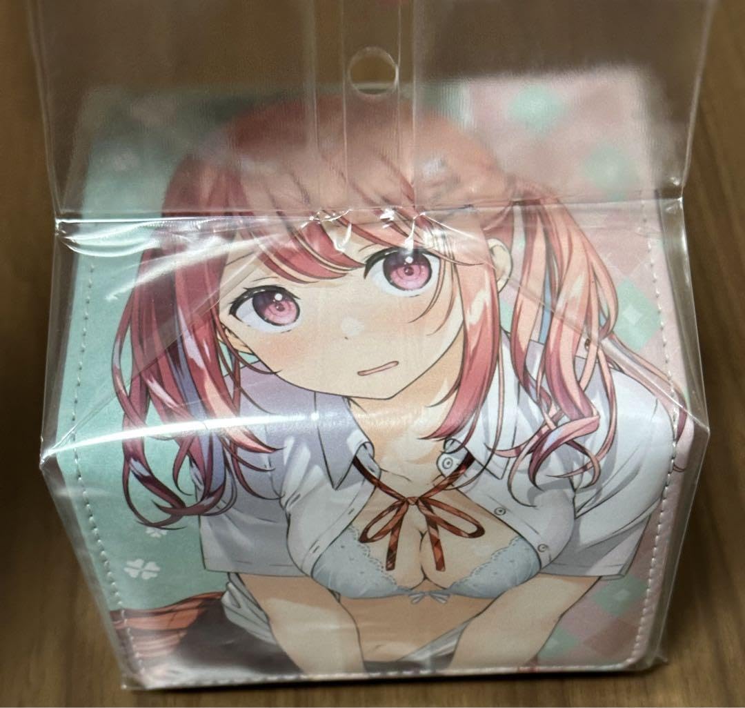 トレカアイテムくじEX「カントク」B賞-① 合皮製デッキケース「はにかみ」