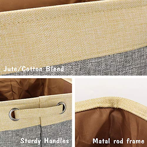 image for PET ARTIST Collapsible Dog Toy Storage Basket Bin with Personalized Pe