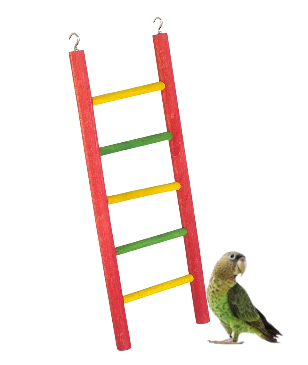 KSK Colour Full Bird Ladder Toy Ladders Perches Toys Cage Accessories