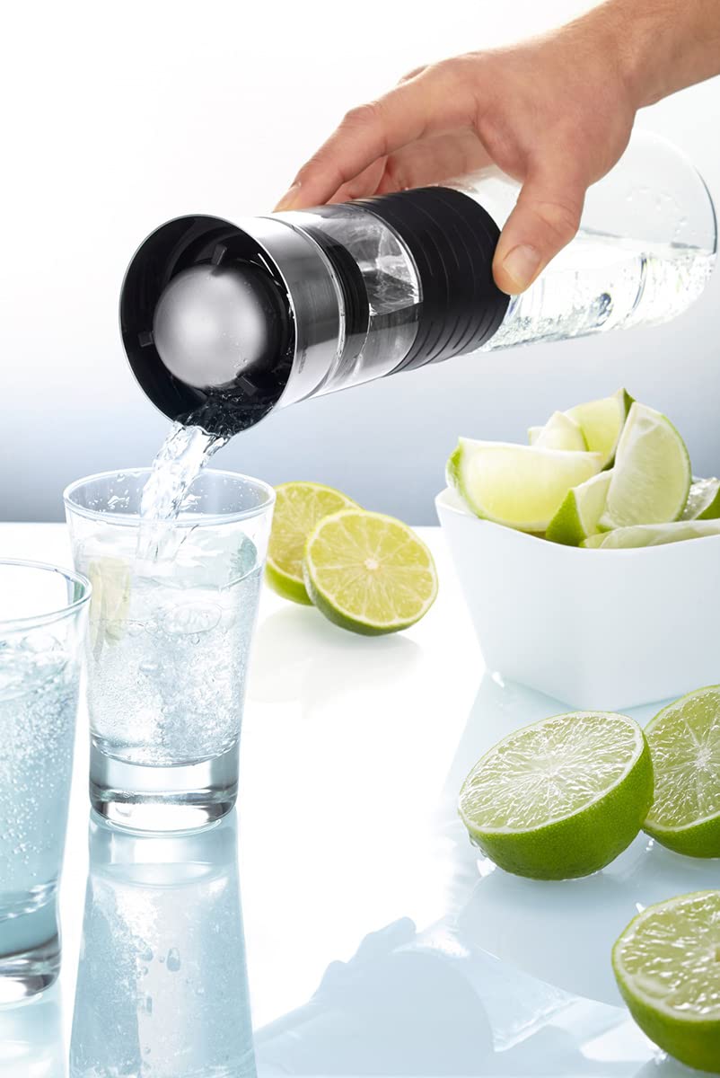 GEFU GE35270 Cascada Carafe Verre Inox 12,7 x 12,7 x 33,6 cm 1 L