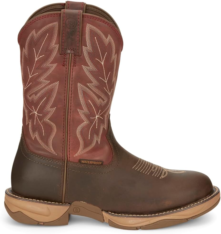 Tony Lama Mens Mankato 11 Inch Waterproof Work/Duty - Brown - Size 11.5 D