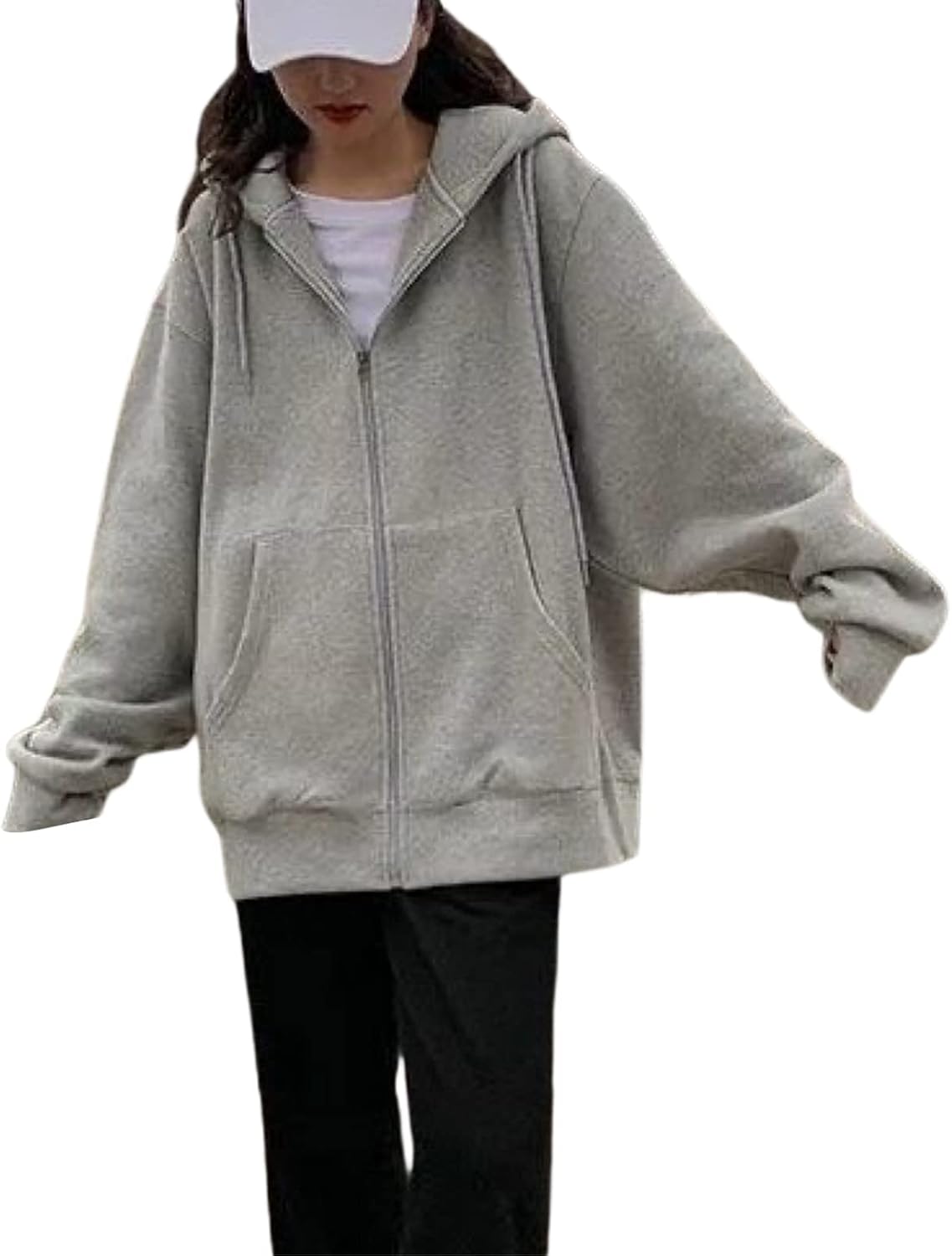 Baggy zip hoodie Clearance