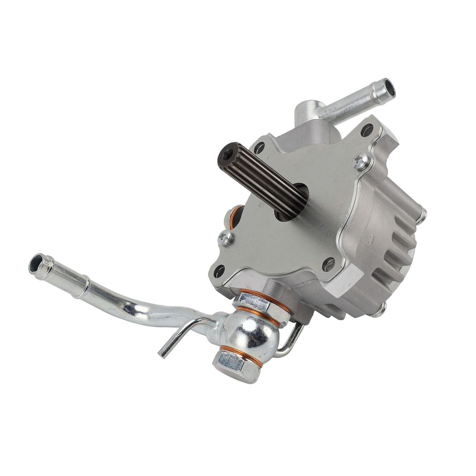 Alomejor Bremsvakuumpumpe, Aluminiumlegierung, Vorderradbremsverstärker-Vakuumpumpe OE 2930054220, Erhöht den Bremsflüssigkeits-Hydraulikdruck Geräuscharm für Hiace 5L 3.0L 1992 Bis 2002