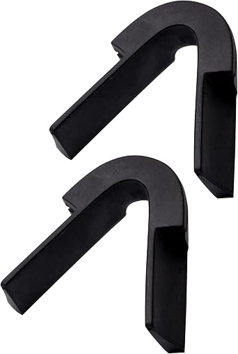 EZReplace Replacement Nose Pads Compatible with Pit Viper The Original Sunglasses 2 Pairs 2Black