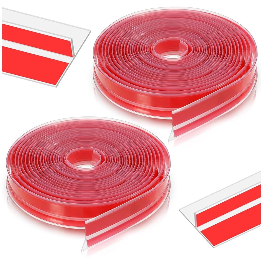 Ijsdnvjndx As Shown For Window For Door Seal Stripping, Filler 2Pcs 1.37Inx20ft Door Draft Stopper, Shower Sweep Seal Tape