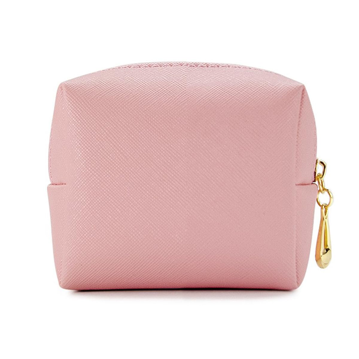 FFpaw Small Makeup Bag for Women, Mini Cosmetic Bag Capacity Travel Toiletry Bag Pouch for Purse Waterproof Small Makeup Organizer Bag Cute Makeup