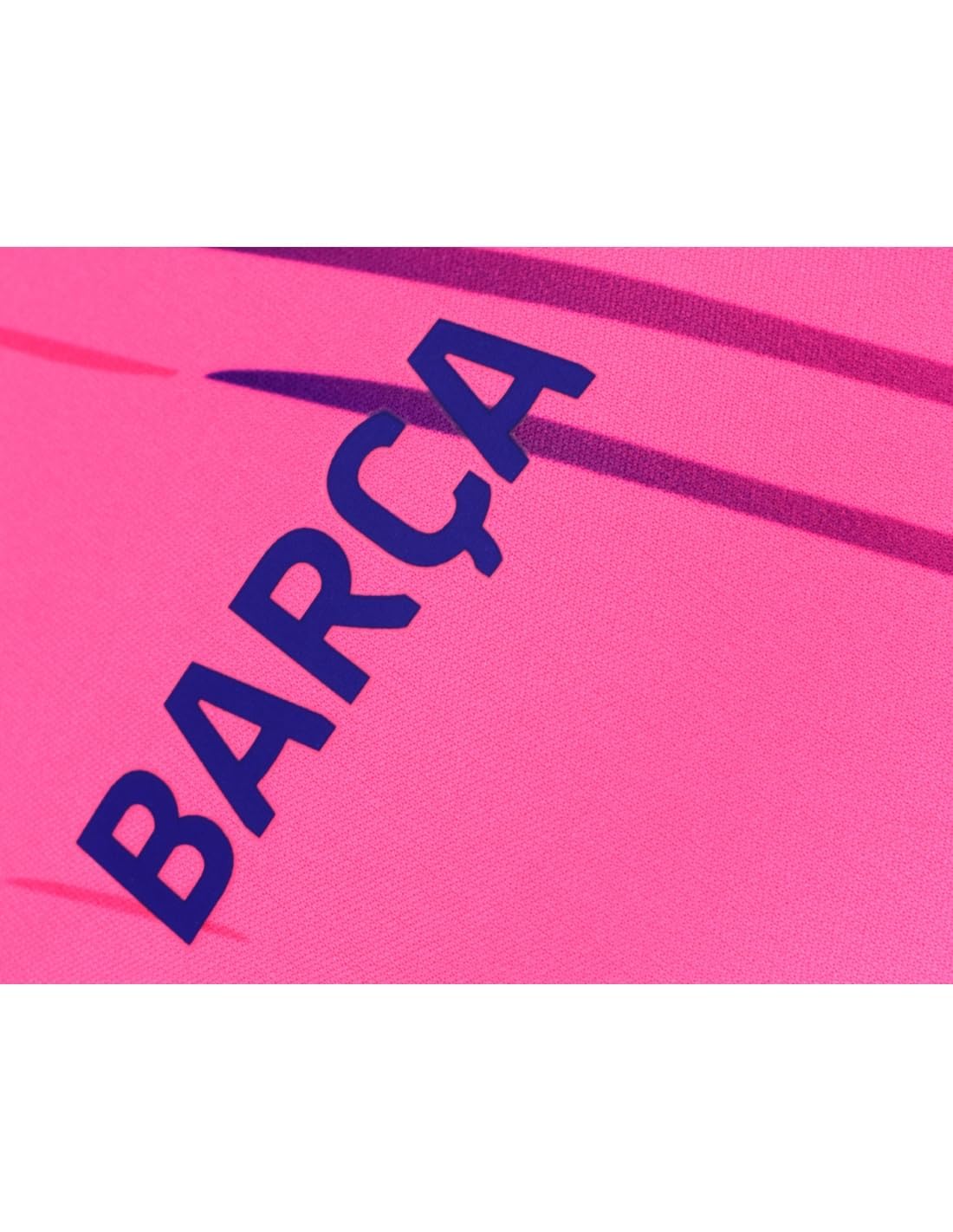 FCB FC Barcelone T-shirt d'entraînement numérique Fuchsia Barcelone 100 % polyester adulte unisexe - 4