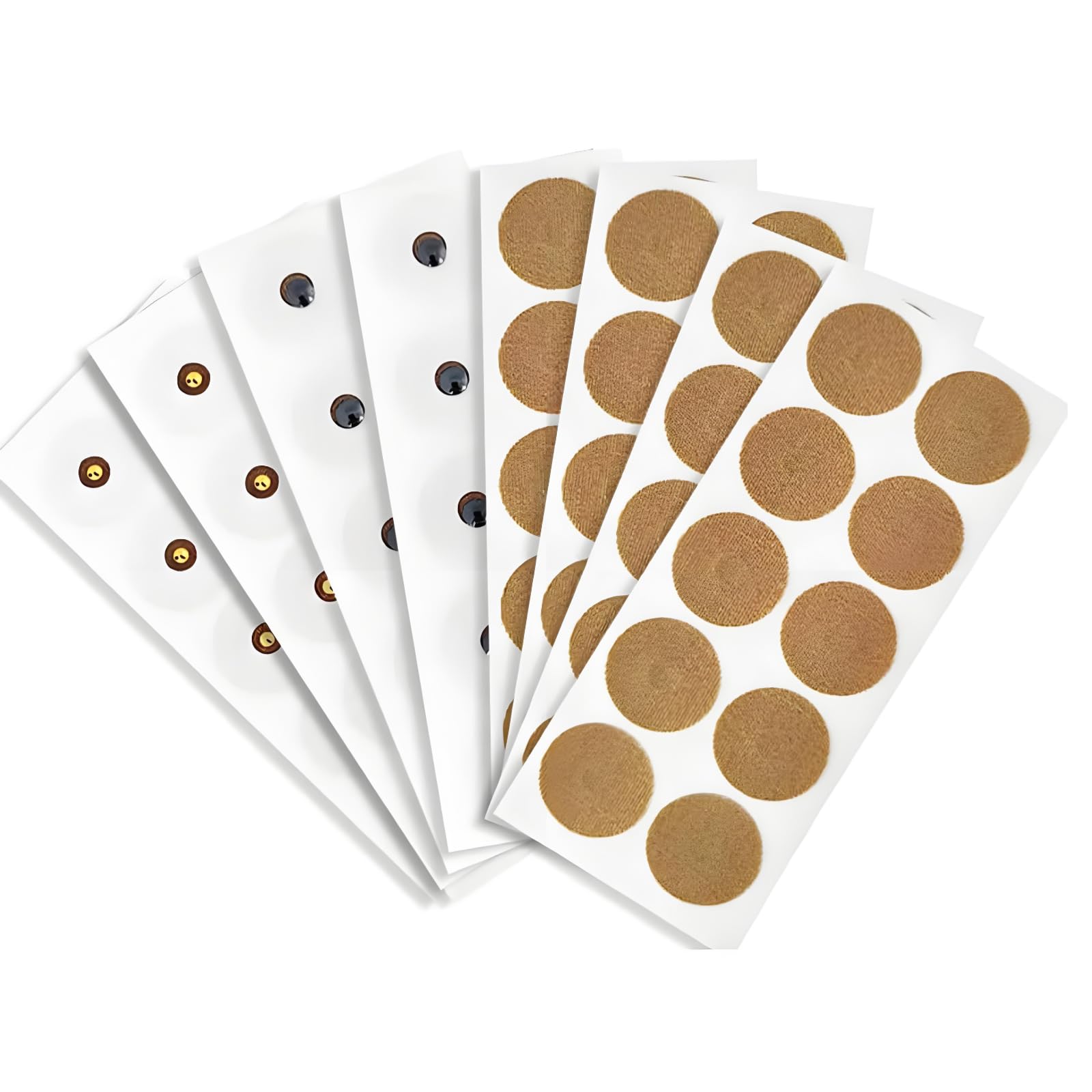 Aigemi Magnetic Therapy Spot Magnet Kit for Pain Relief and Promote Muscle Recovery - Contains 3000 Gauss 40 Magnets + 600 Gauss 40 Magnets