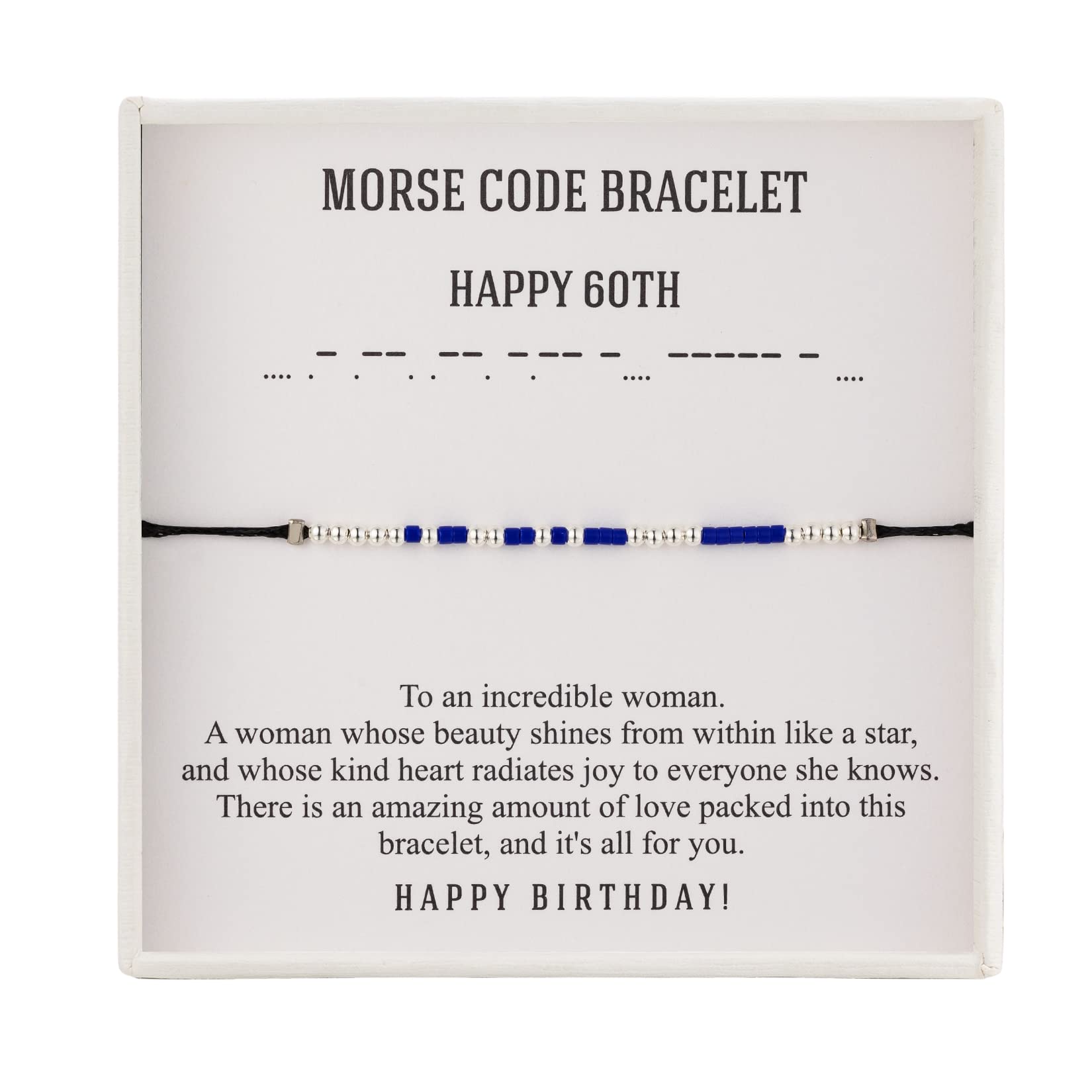 Gioielli per il 60° compleanno da donna, collana con 6 metalli misti, regali per il 60° compleanno della mamma, regalo per il 6° anniversario di matrimonio per lei, 60 anni, traguardo - Italia