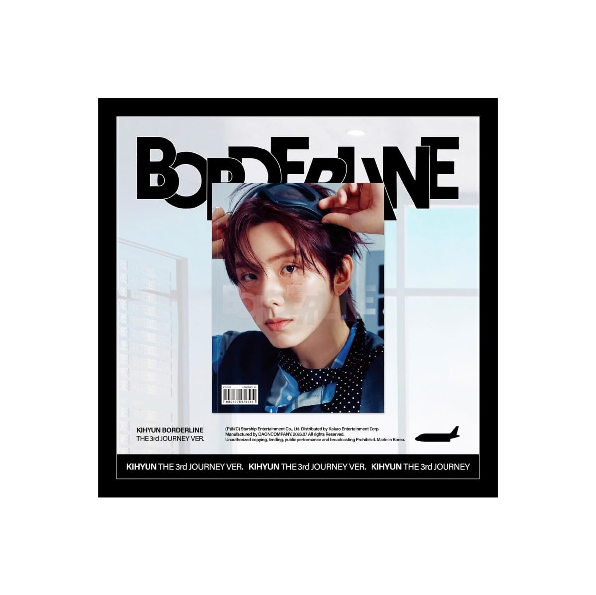 KIHYUN - Borderline [The 3rd Journey Ver.] EP Album : Amazon.it