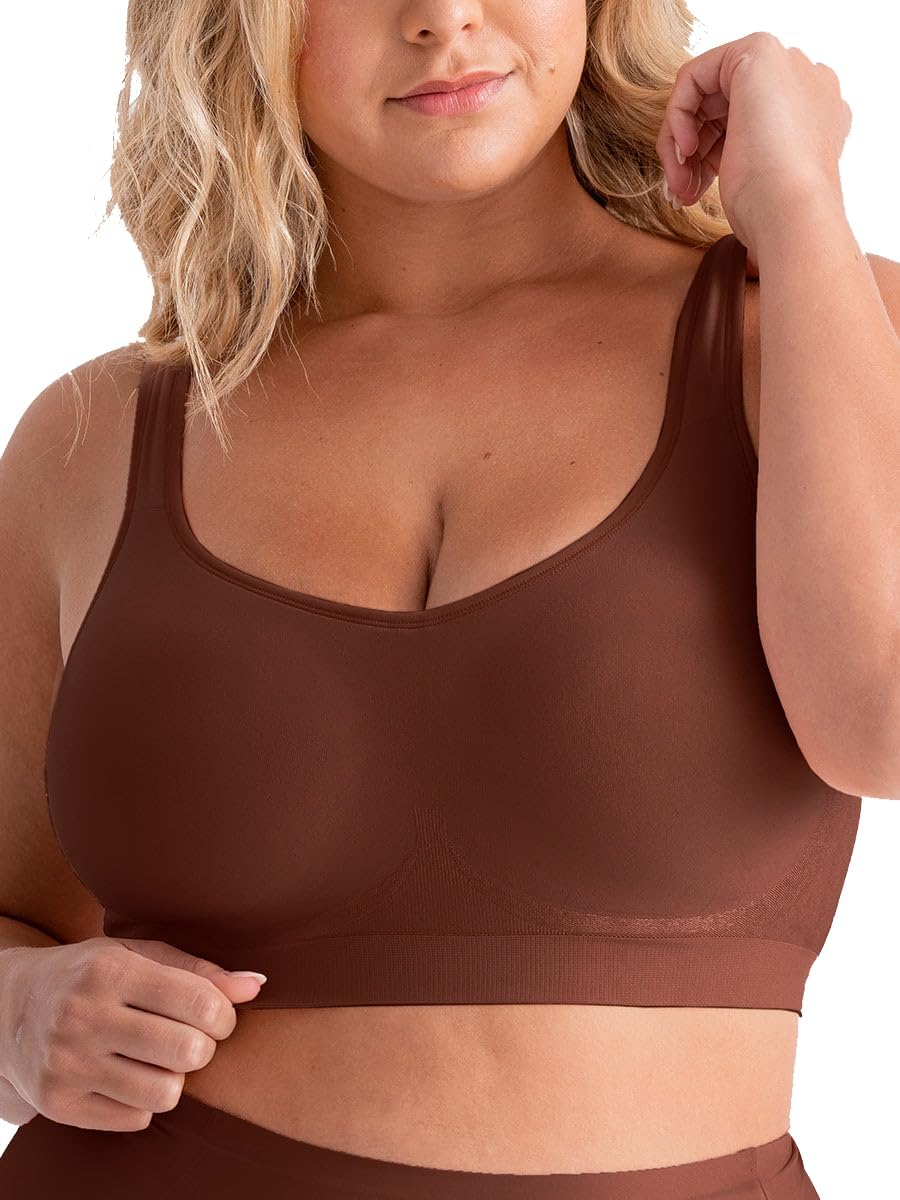 womens Padded SHAPERMINT Bras for Women - Womens Bras, Compression Bra, Wirefree Bra, from Small to Plus Size Bras for Women