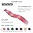 SUYYA Tape in Hair Extensions Human Hair - Hot Pink, 20 Inch, 10PCS/Pack, Straight, 25g