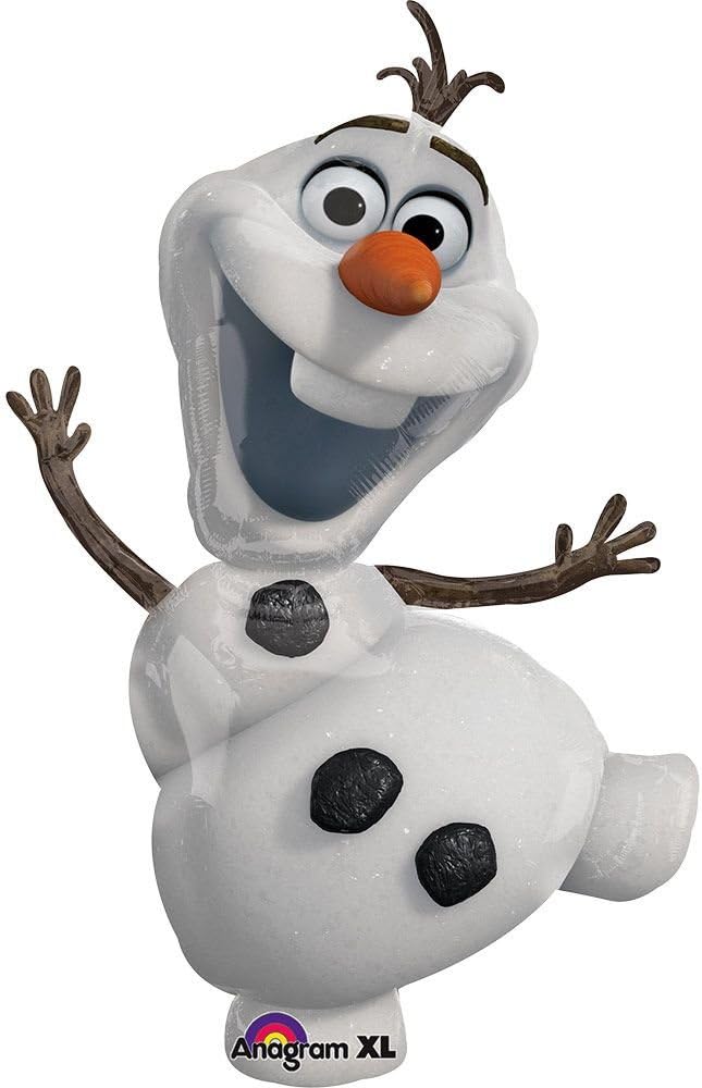 Anagram Burton & Burton Disney's Olaf Frozen Jumbo Balloon, Mylar, 41"