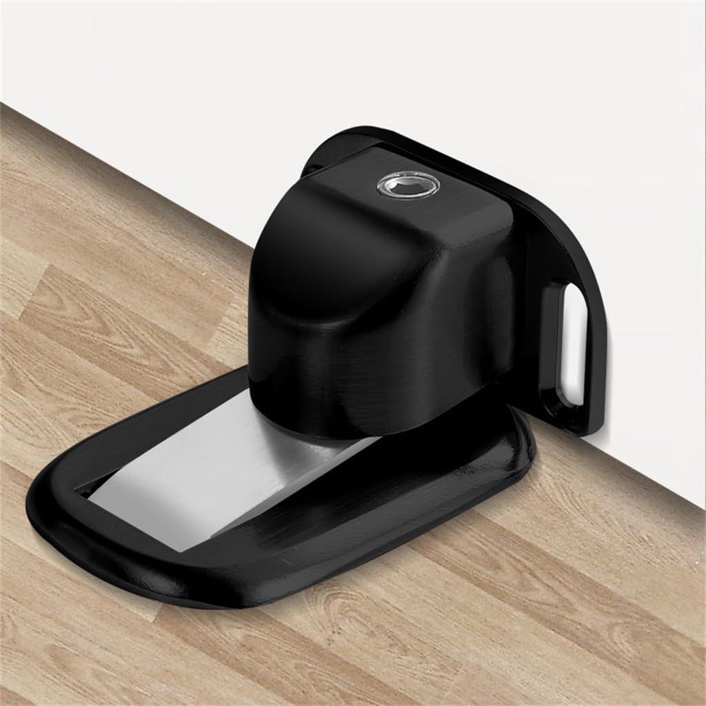 Floor Suction Punching Hole No Door Anti-Collision Bathroom Obstruction