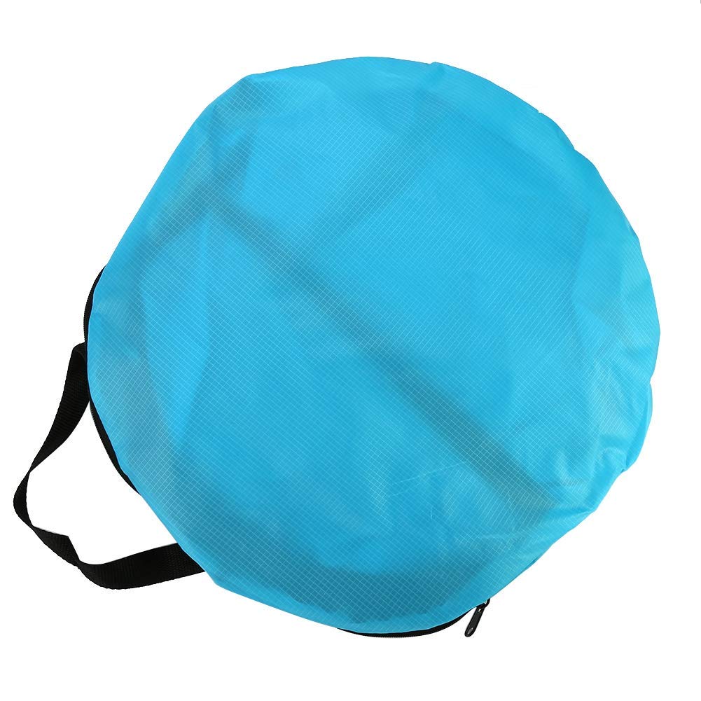 Dilwe - Vela Plegable para Kayak, 3 Colores, portátil, 108 cm, con Bolsa de Almacenamiento y Ventana Transparente, Apto para canoas de Kayak y Barcos hinchables
