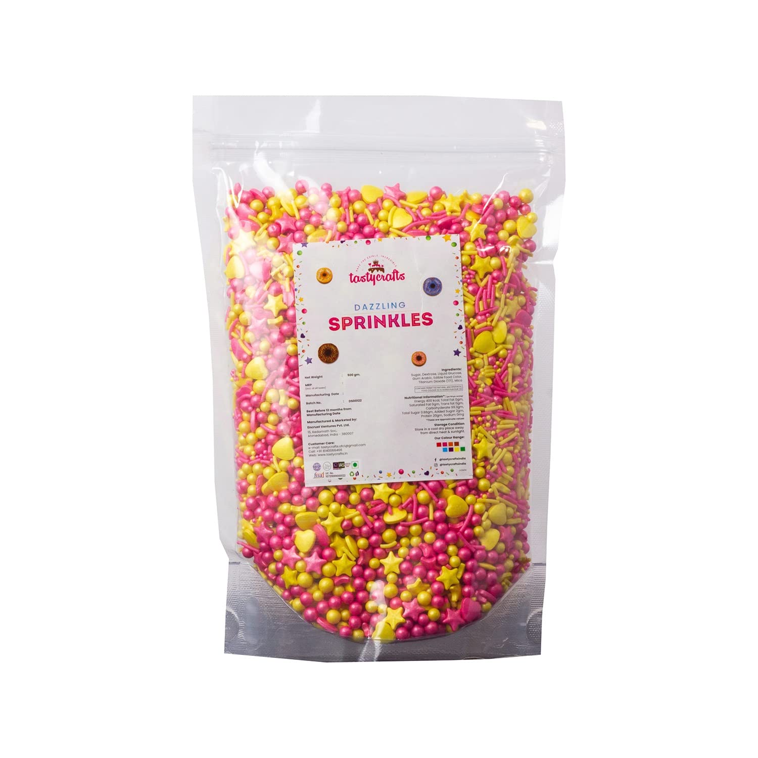 See full amazon price history chart for Tastycrafts Mix Metallic Sprinkles, 500 GM | Edible Colorful Dazzling Sprinklefetti | Sprinkle Candy for Cake, Cupcake, Brownies, Dessert, Pastry, Cookies Decoration | Baking Cake Items (DM 019) Tastycrafts Mix Metallic Sprinkles, 500 GM | Edible Colorful Dazzling Sprinklefetti | Sprinkle Candy for Cake, Cupcake, Brownies, Dessert, Pastry, Cookies Decoration | Baking Cake Items (DM 019) (B09ZF9ZJ1Z) Amazon Price History, Amazon Price Tracker