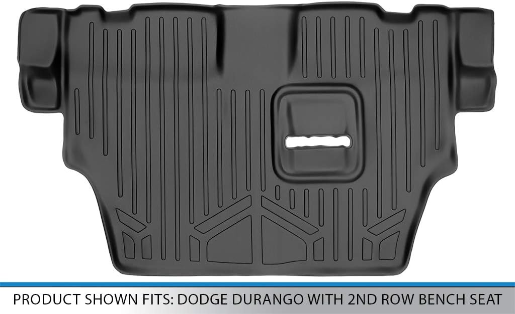 MAXLINER Floor Mats 3rd Row Liner for 2011-2012 Dodge Durango