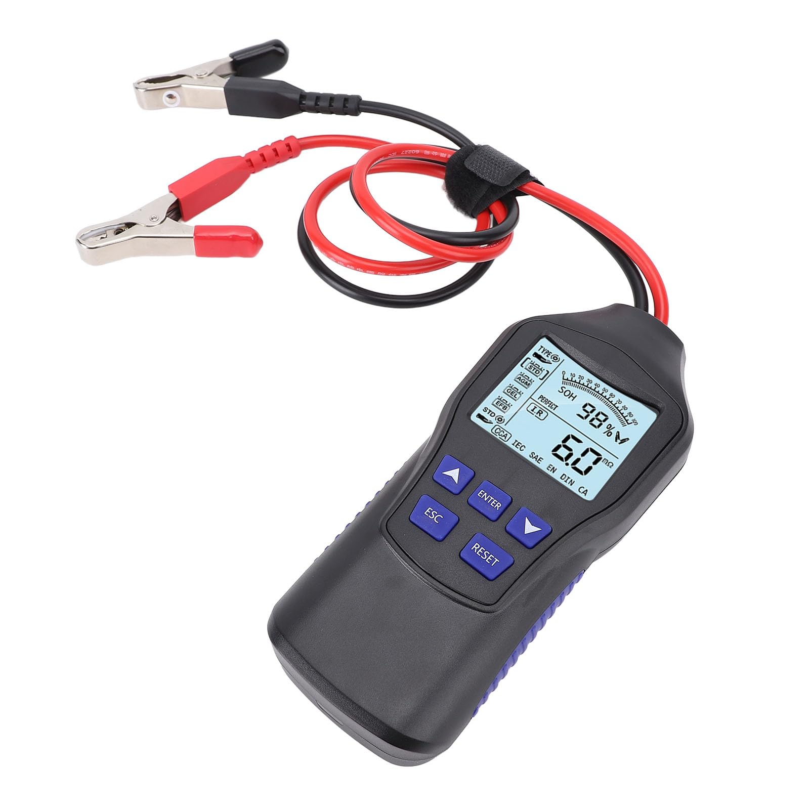 Probador de Batería de Coche para Camiones, 12V 24V