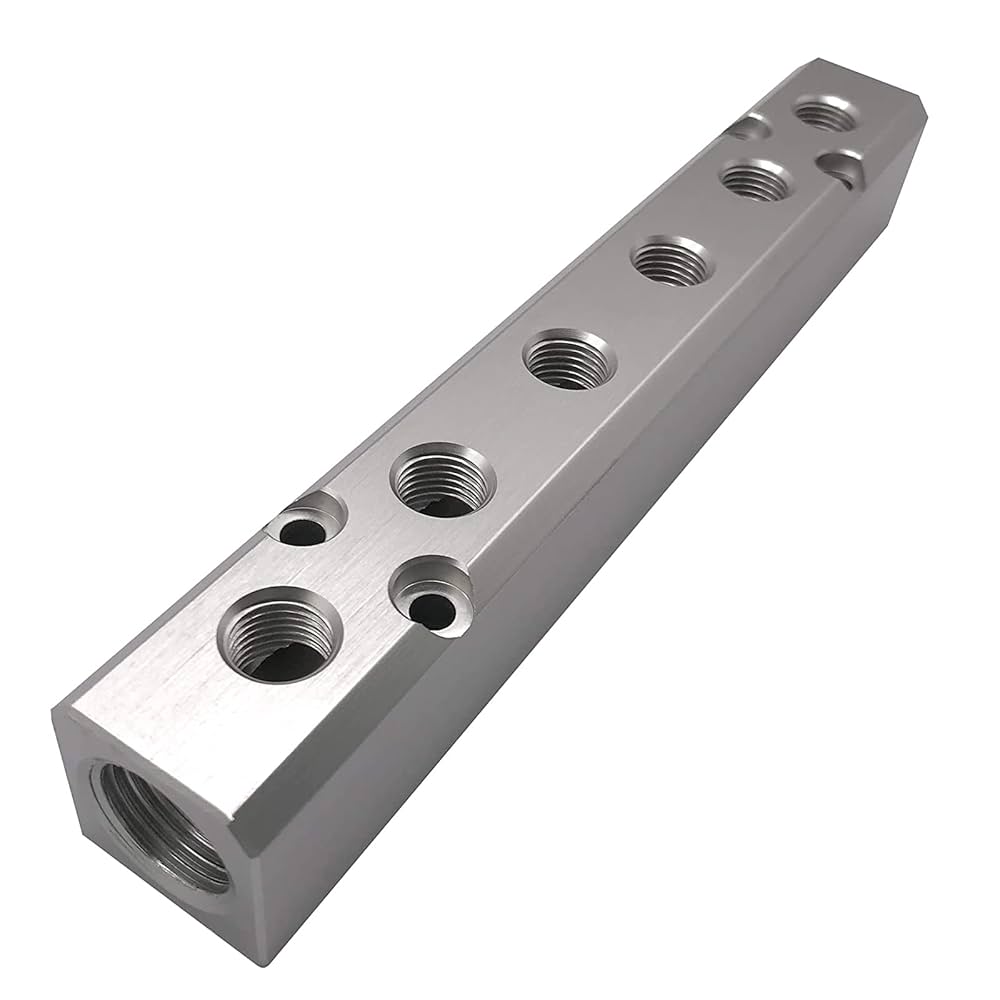 空のとくとんM確認用 Amazon | 6ウェイ空気マニホールド空気分配ブロック、G1/2供給