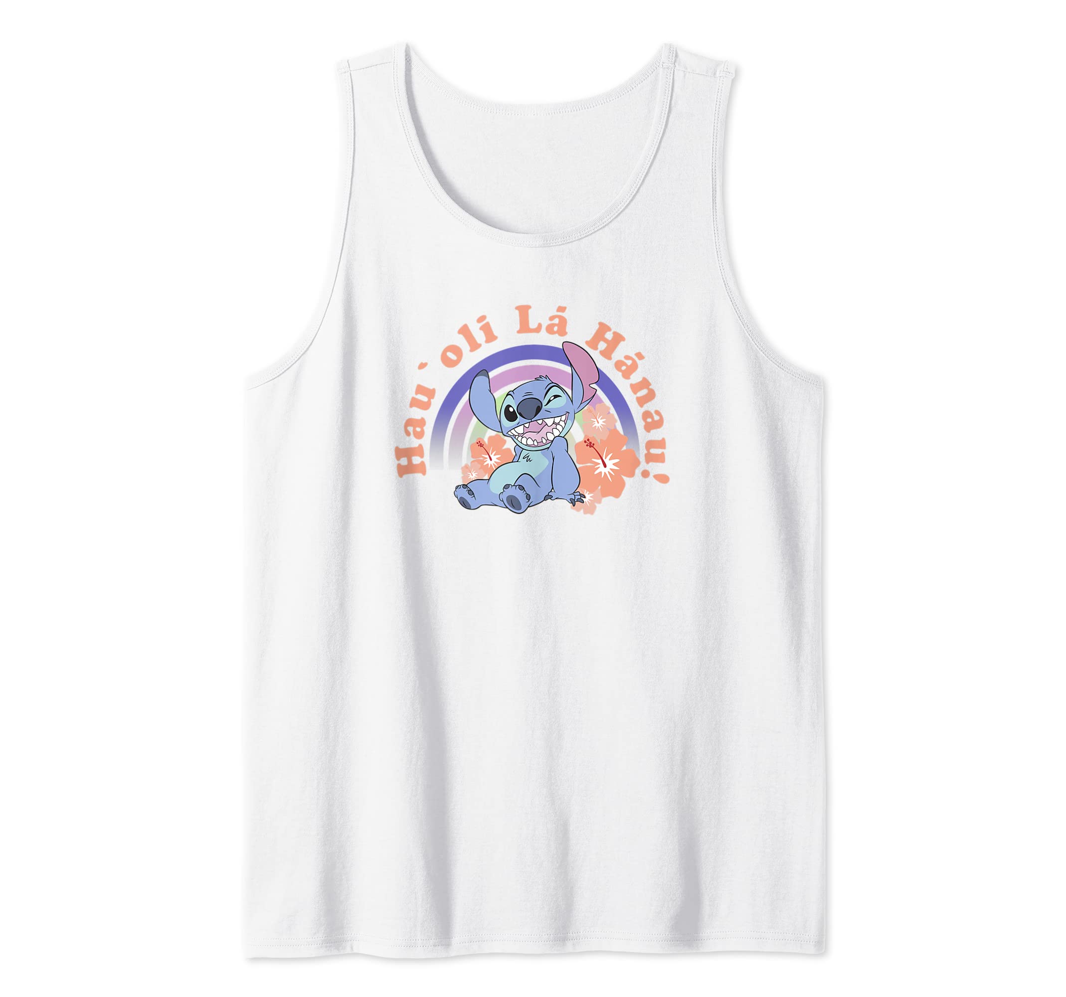 disneyLilo & Stitch Hau Oli La Hanau Stitch Wink & Smile Tank Top