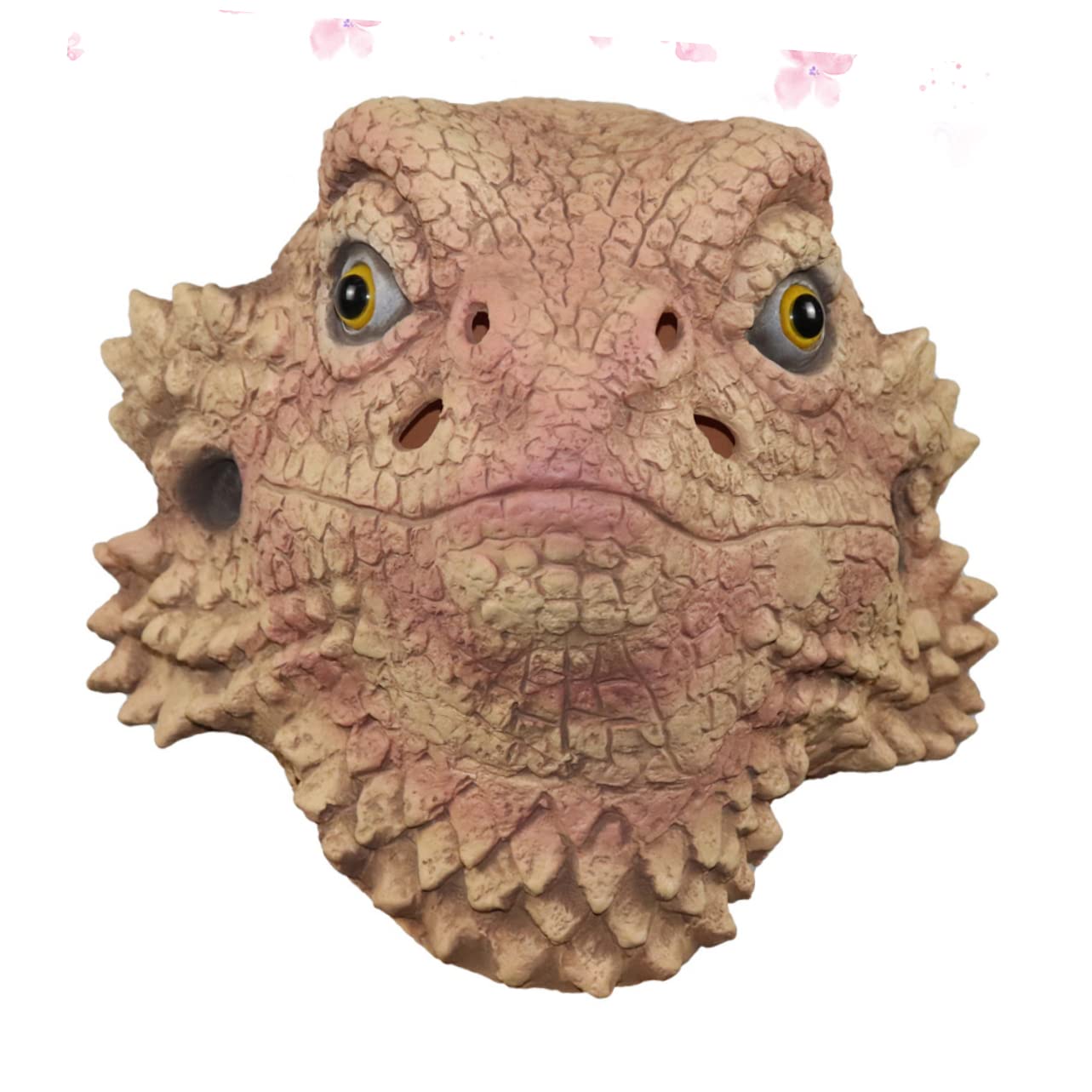 Abaodam 1 Pezzo Di Maschera Da Lucertola Per Halloween Costume Di Scena A Forma Di Animale Realistico Per Feste Al Bar