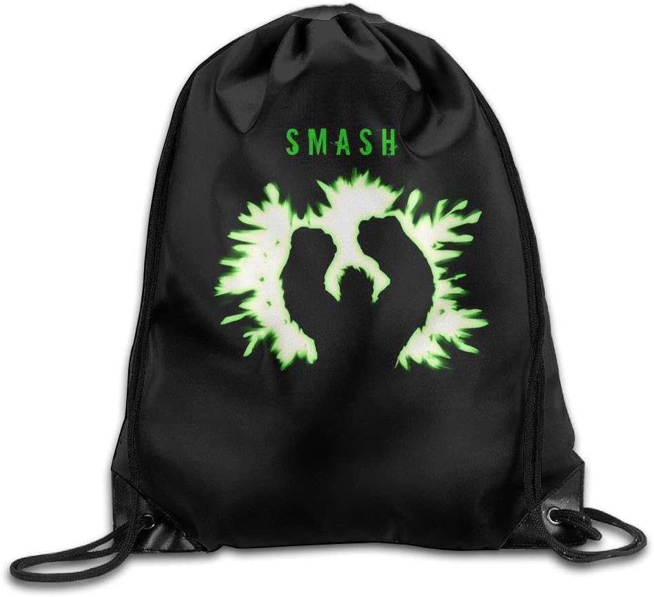 PADDI Green Laser Hulk Smash Drawstring Backpack