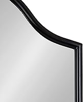 Vista 6 de Fellows Framed Arch Wall Mirror Negro