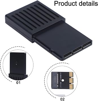 External Hard Drive Box For XBOX Series X/S Aluminum Alloy Storage Expansion Card Compatible With CH SN530 512G/1TB And XA1 512G/1TB NVME 2230 SSD Gaming Accessory