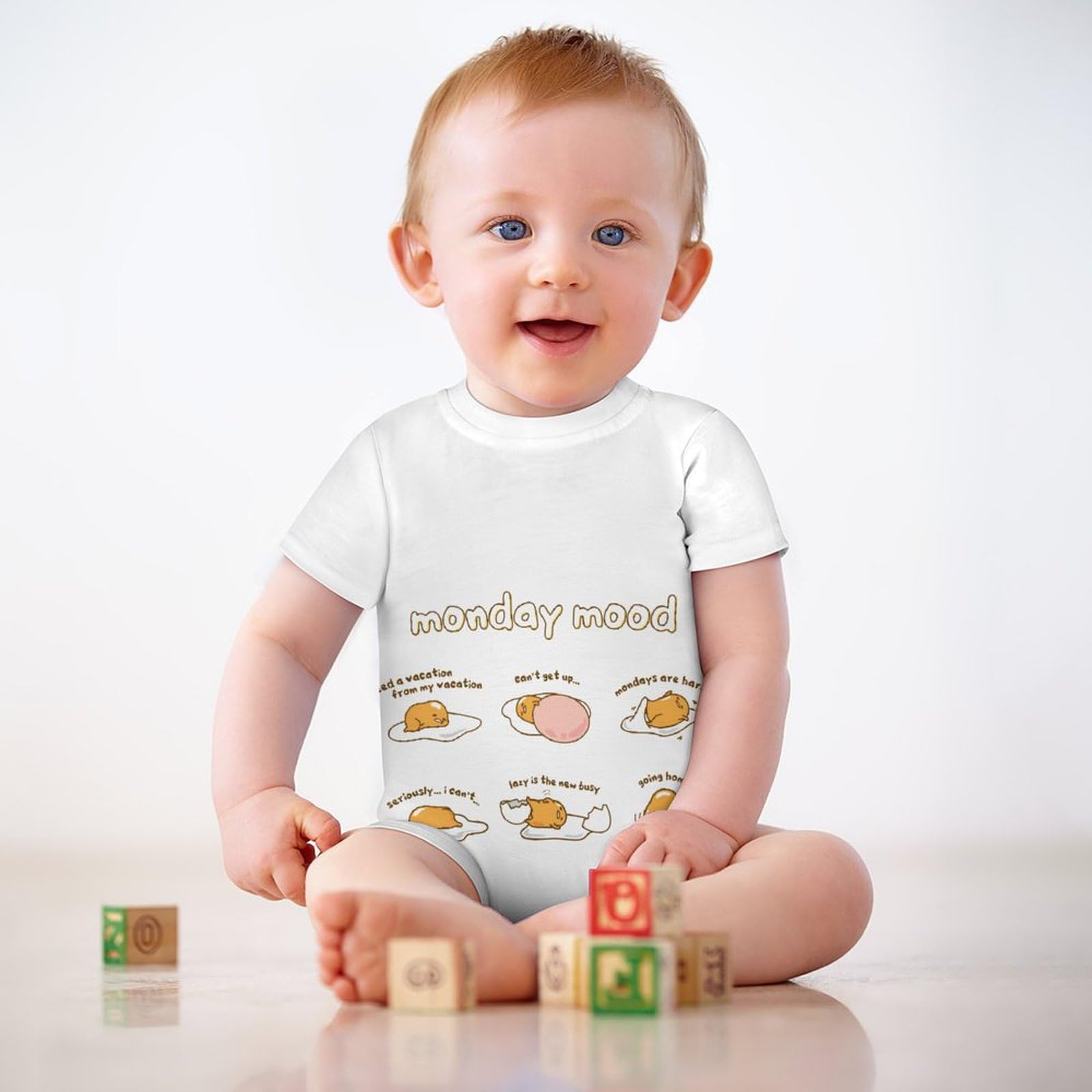 Amazon.co.jp: ロンパース ぐでたま ベビー服 半袖カバーオール 男の子 