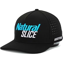 Bogey Bros Golf Hat for Men Performance Snapback Cap, Breathable Poly Spandex, Sweat Resistant, Structured Fit
