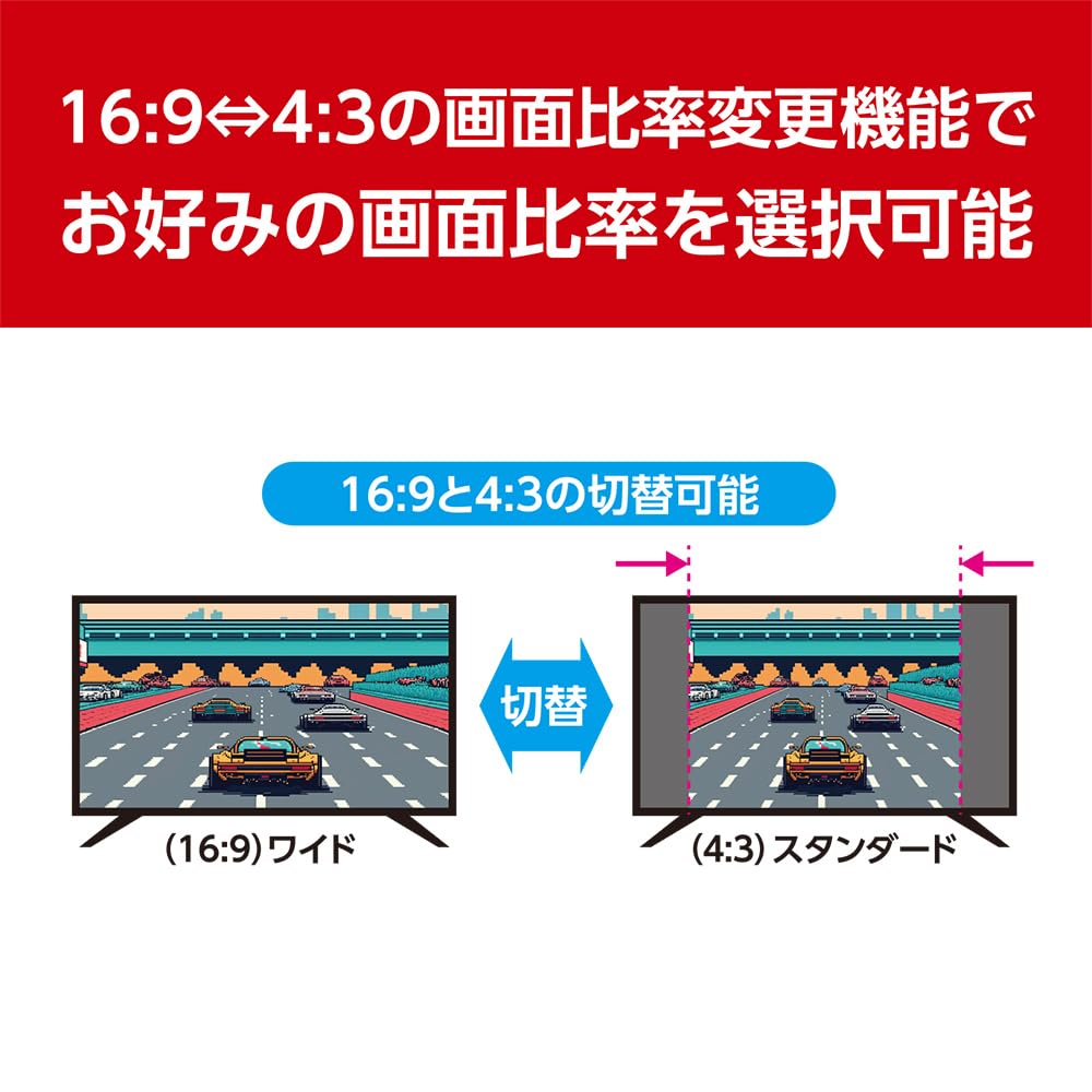 Amazon.co.jp: MCO AV端子-HDMI 変換器 4入力 1出力 レトロ
