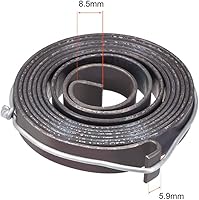 Vista 4 de uxcell Prensa de taladro Prensa de taladro de resorte de alimentación de pluma de retorno de bobina de resorte Asamblea de resorte de acero